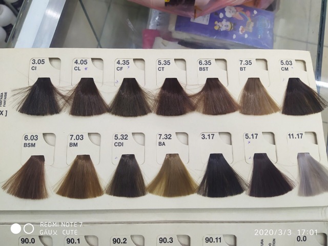 OXY Hcolor Oway Free Amoiac Itani + Oxygen hair dye (With color chart ...