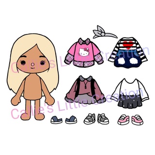 Toca Boca Sticker SET