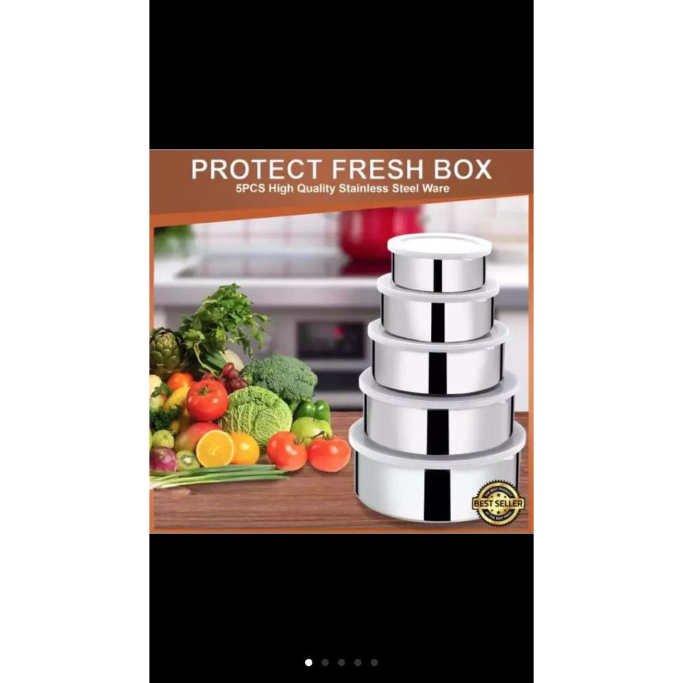 5in1 Stainless Steel Protect Fresh Box | Shopee Philippines