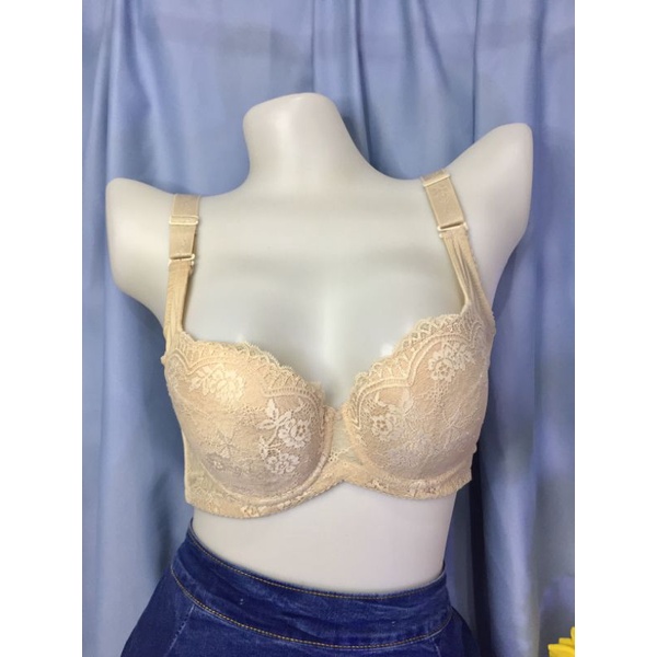 Wired and padded bra for big size cup B size 36/80