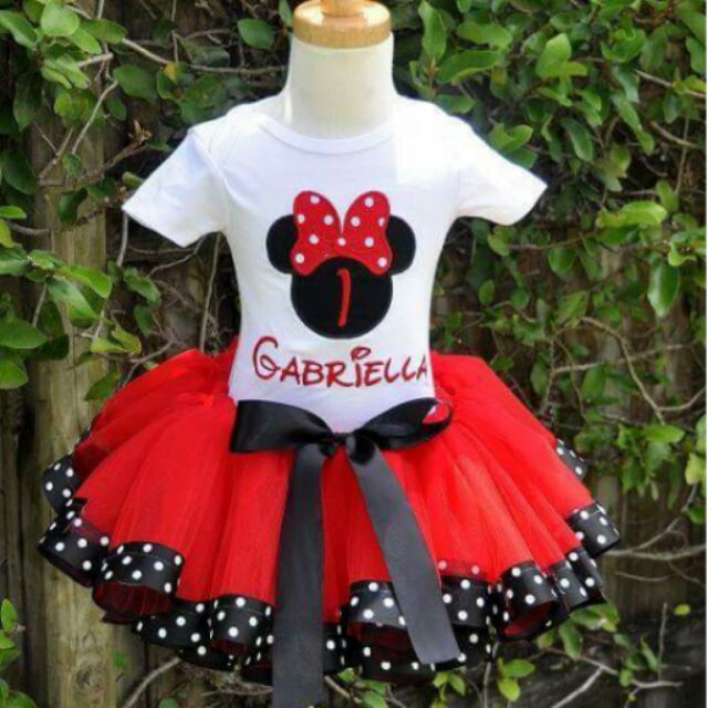 Tutu dress 2024 minnie mouse