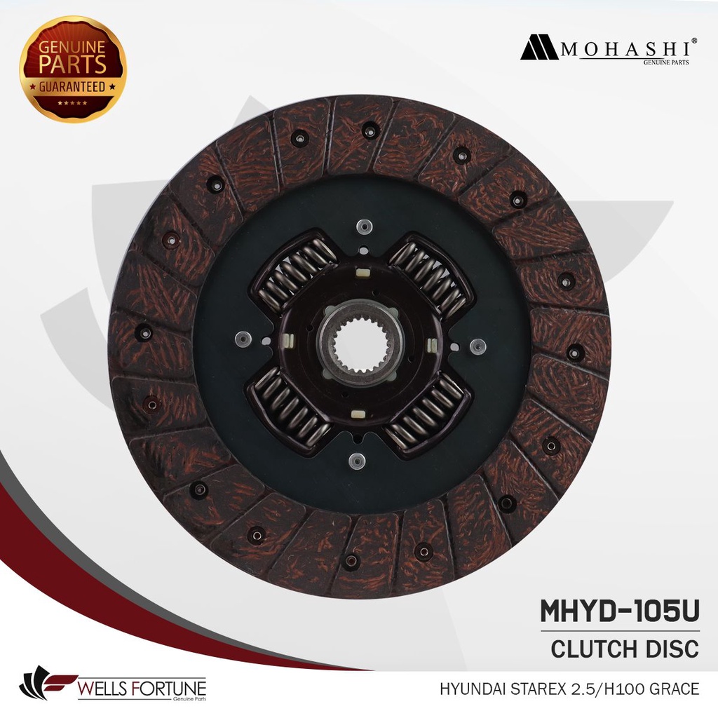 HYUNDAI STAREX 2.5 / H100 GRACE 9" X 23T MOHASHI CLUTCH DISC (1PC