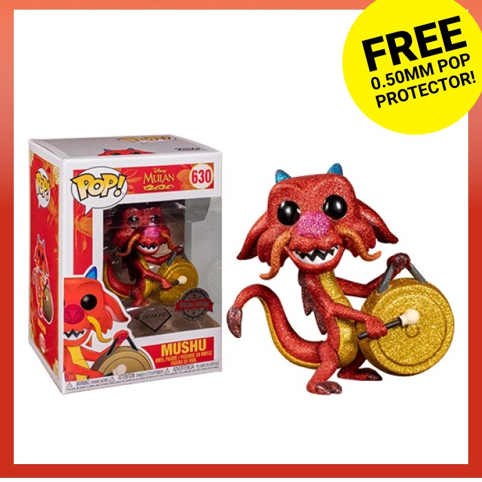 Disney Mulan Mushu Diamond Special Edition 630 DAMAGED BOX