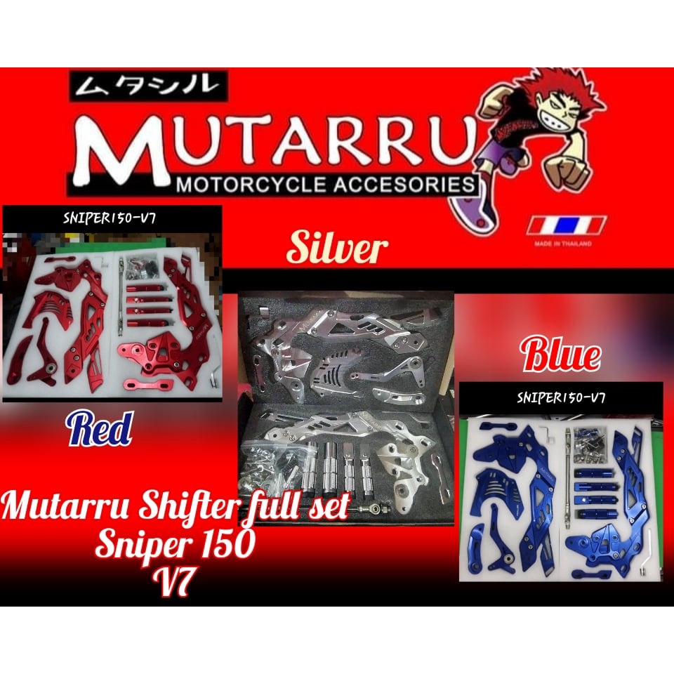 MUTARRU FULL SHIFTER SET V7 SNIPER150 | Shopee Philippines