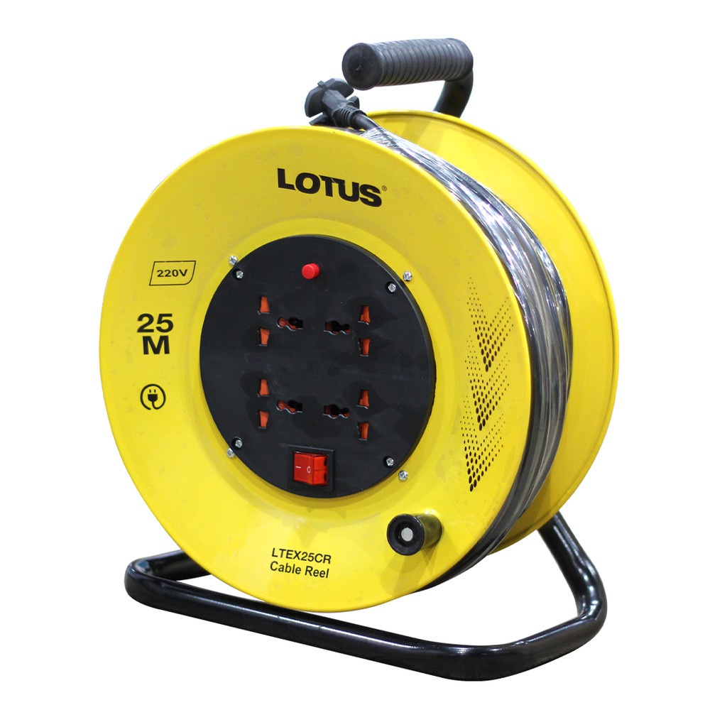 Lotus Cable Reel 25 Meters - Outlet Industrial Extension Cord