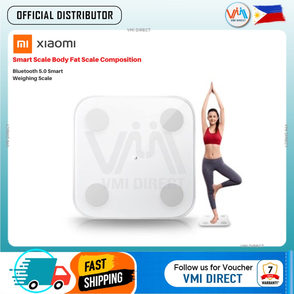 Xiaomi Body Fat Scale 2 Mi Composition Bluetooth 5.0 App Intelligent
