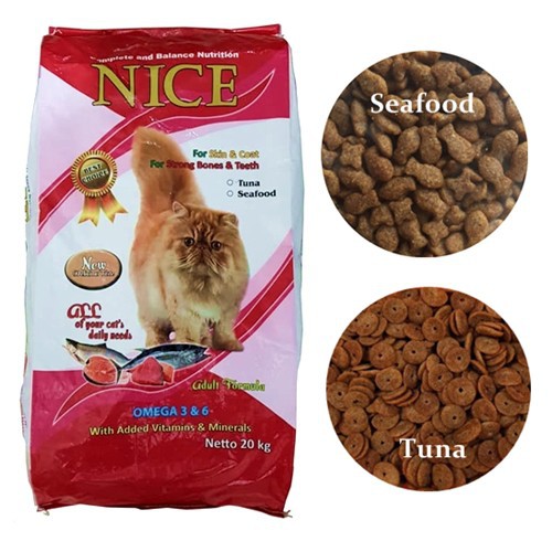 Nice Cat Food Cat Seafood 1kg 1 Kg Kilogram Shopee Philippines