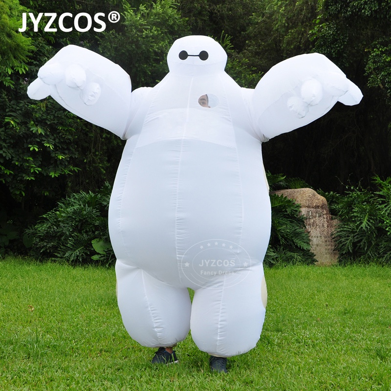 fast☬♞JYZCOS Adult Inflatable Baymax Costume Halloween Cosplay Costume