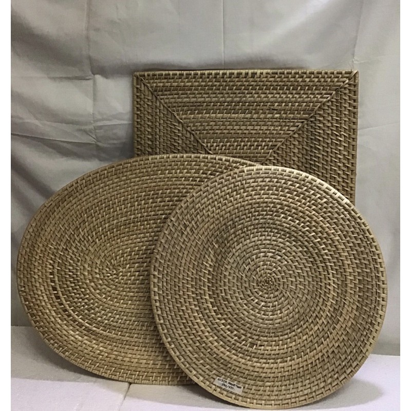 Wicker / Rattan Native Placemats Shopee Philippines