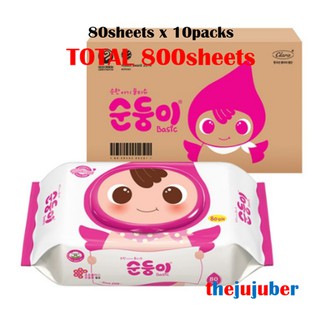 【new Product】★korea Best★ Suomi Baby Wipes Basic (flip-top Packs)   Wet 