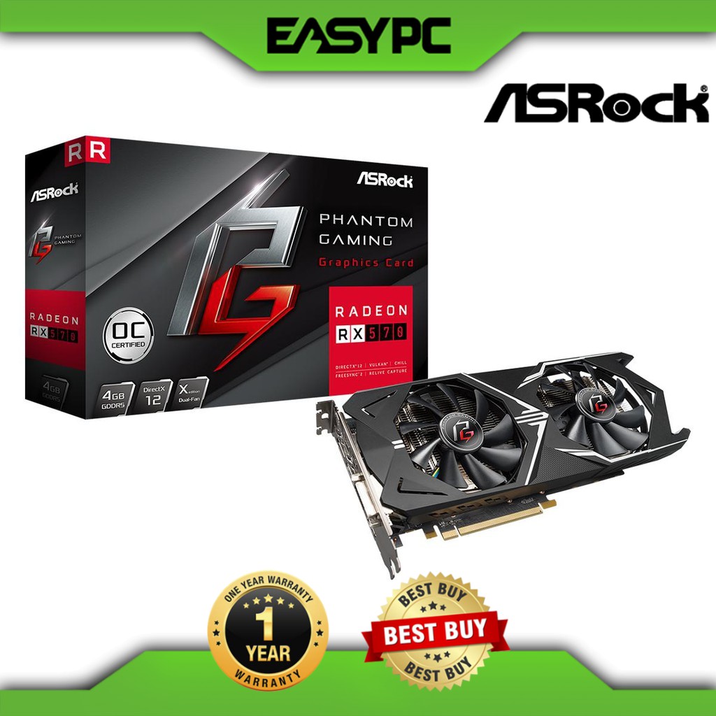 Rx 570 best sale 4gb asrock