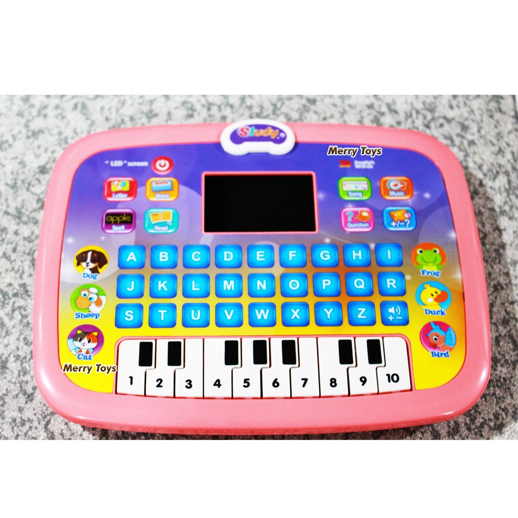 Educational Computer with LED Screen Toy Tablet for Kids Learning Toy ...