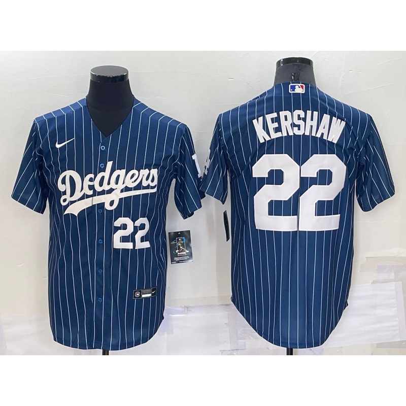 dodgers striped jersey