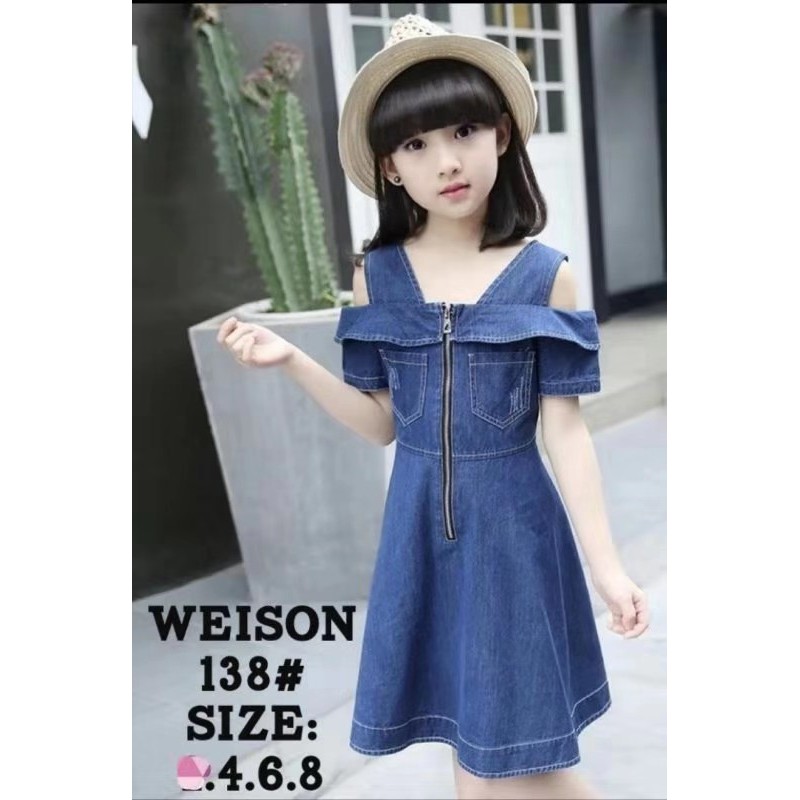 Shopee denim outlet dress