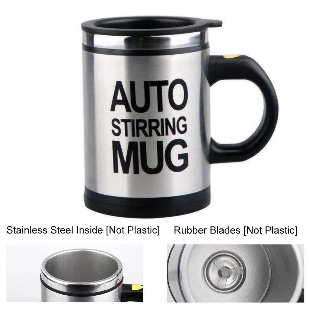 Self Stirring Mug Auto Mixing Coffee Cup | Shopee Philippines