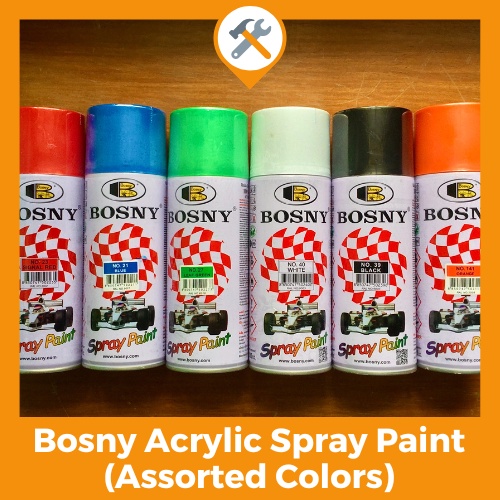 Bosny Spray Paint (Assorted Colors) Shopee Philippines