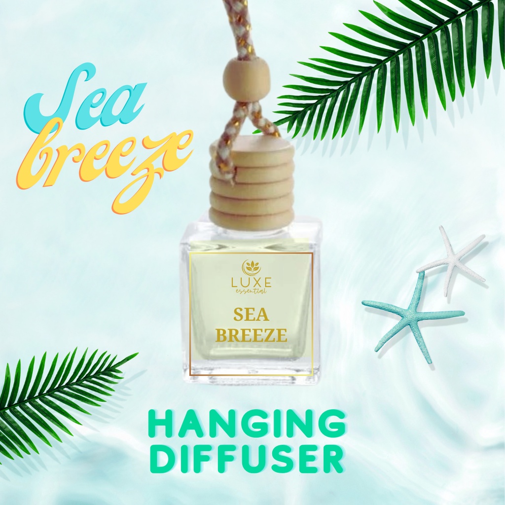 Car Aroma Diffuser with Sea Escape Car Fragrance Oil
