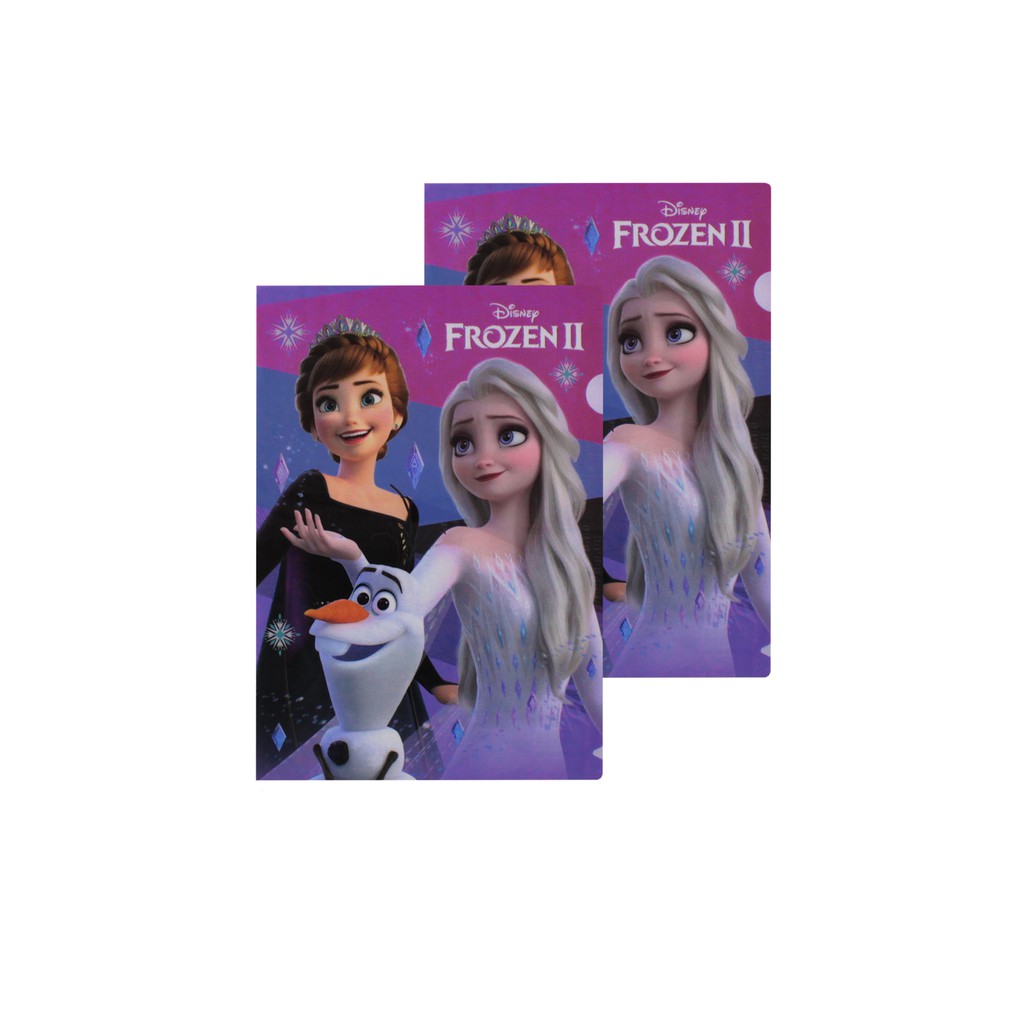 Disney Princess Frozen 2 School Children 2 in 1 A4 L-Shape Folder Set ...