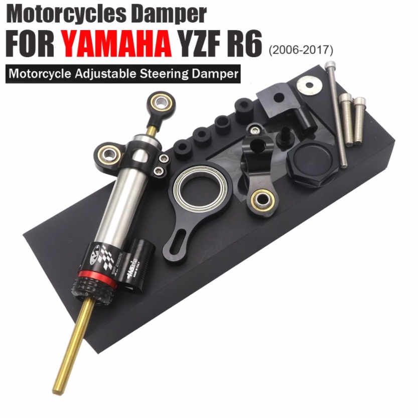Suitable For YAMAHA YZF R6 2006-2017 R1 2009-2012 Titanium Ruler Damper ...
