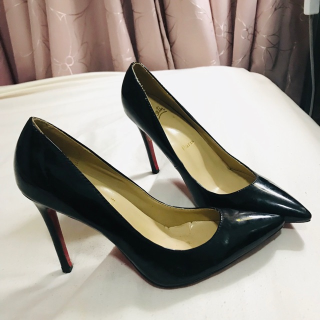 Replica red bottom on sale shoes