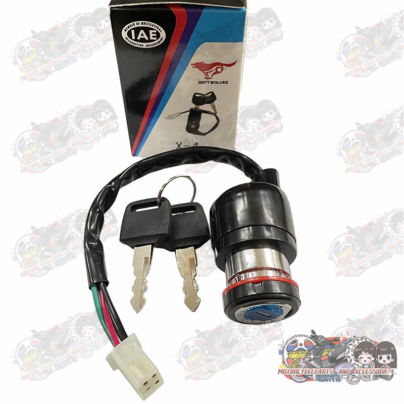 LJ Motorcycle X4 Ignition Switch Main Switch | Shopee Philippines