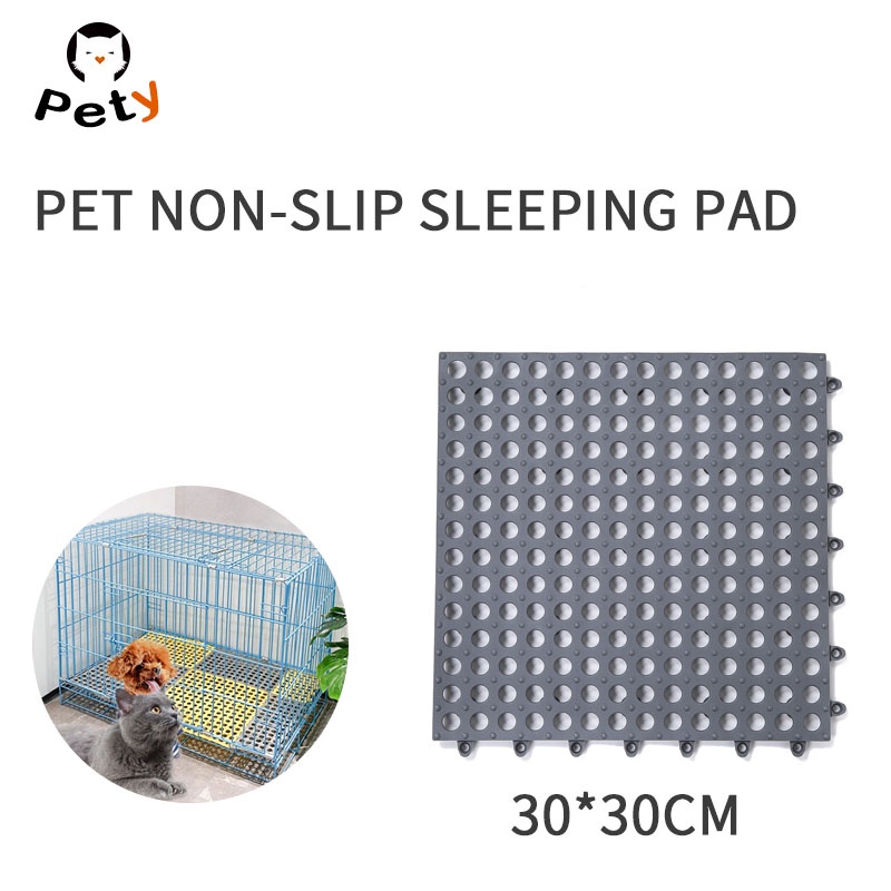 Plastic Matting for Dog 30*30cm Pet Cat Dog cage matting Dog bed Rabbit