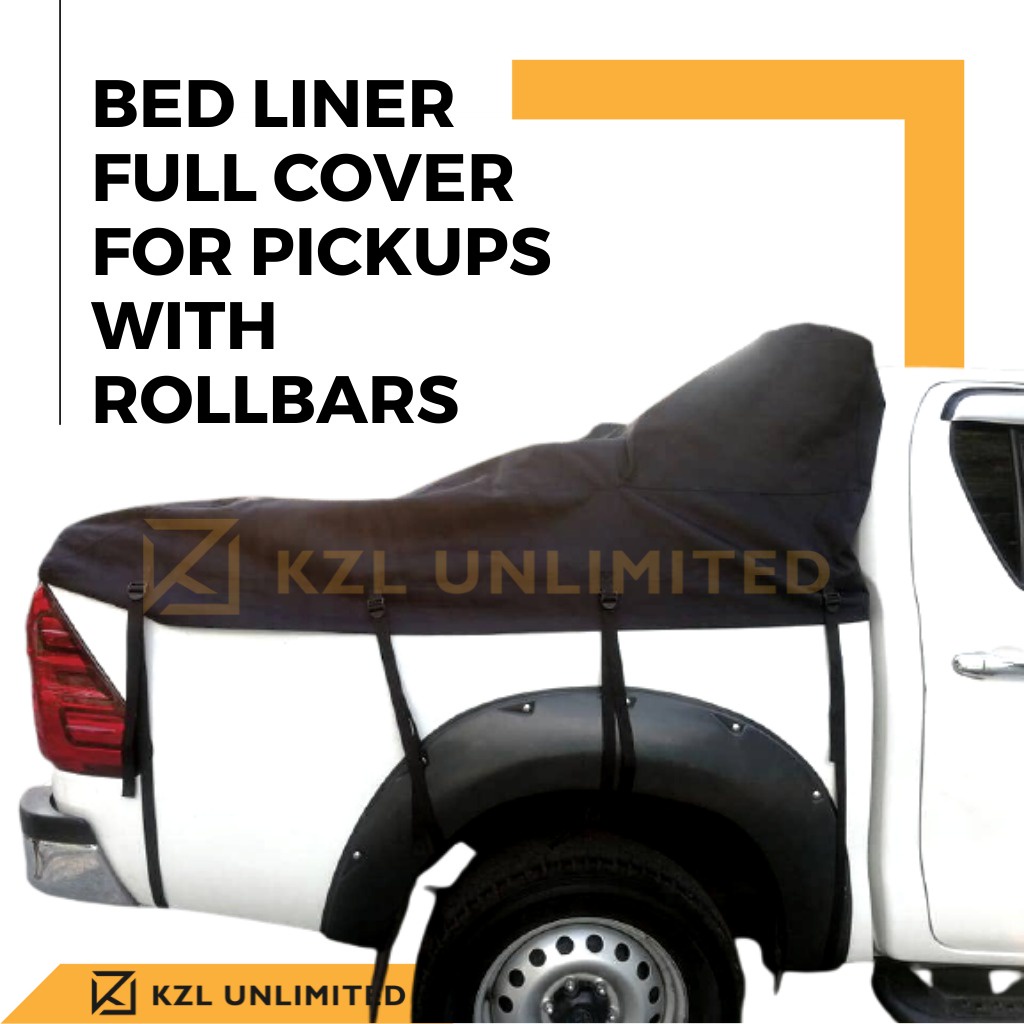 Waterproof Bed Liner Full Cover for Pickup Truck with Roll Bar Rollbar