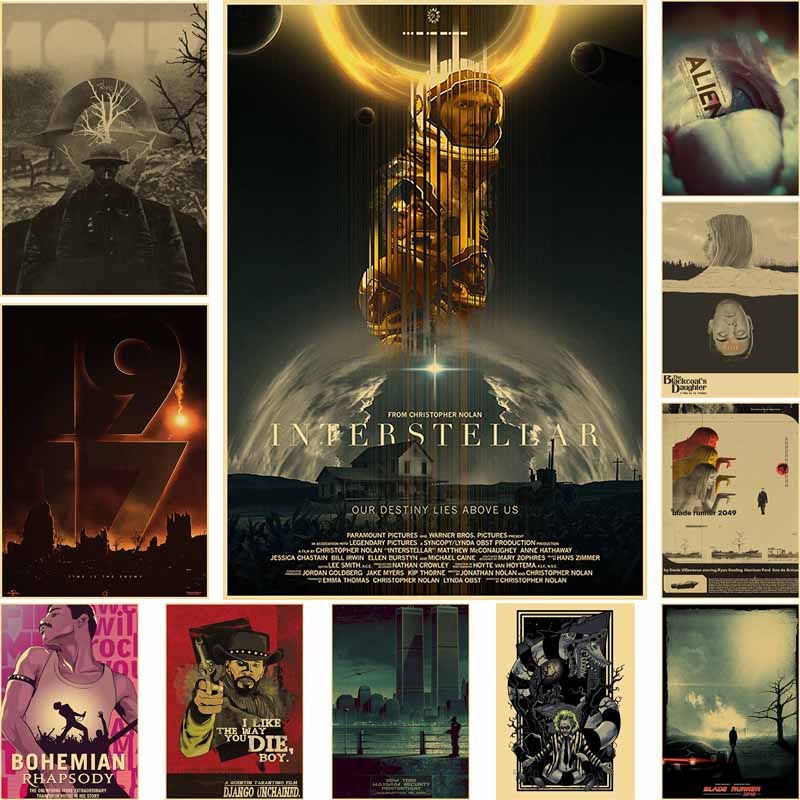Classic Movie Collection Poster Interstellar/Alien/The Revenant/The ...