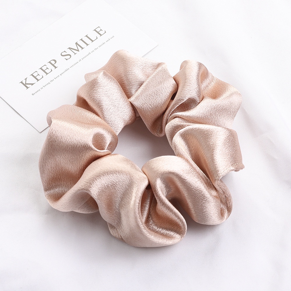 Scrunchies Silk Scrunchie Hair Tie Fashion Korean Hair Accessories Hair