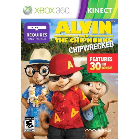 Alvin and The Chipmunks Chipwrecked xbox360 (Kinect) Has 2 Zones To ...
