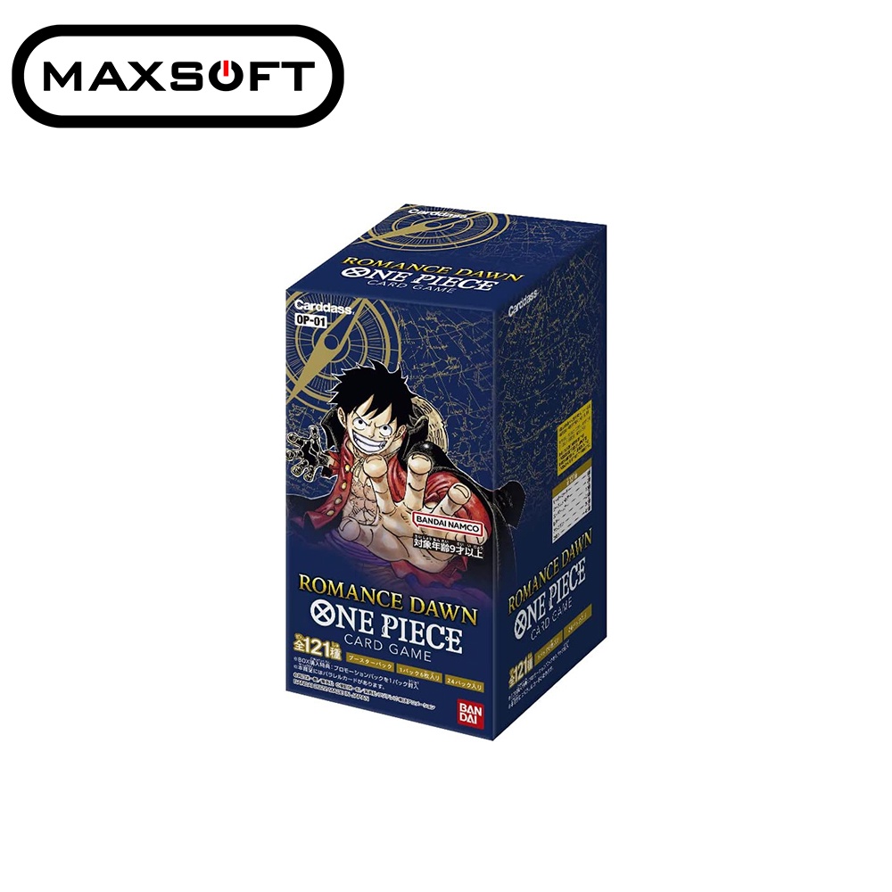 One Piece Card Game BOOSTER PACK -ROMANCE DAWN BOX - [OP-01] | Shopee ...