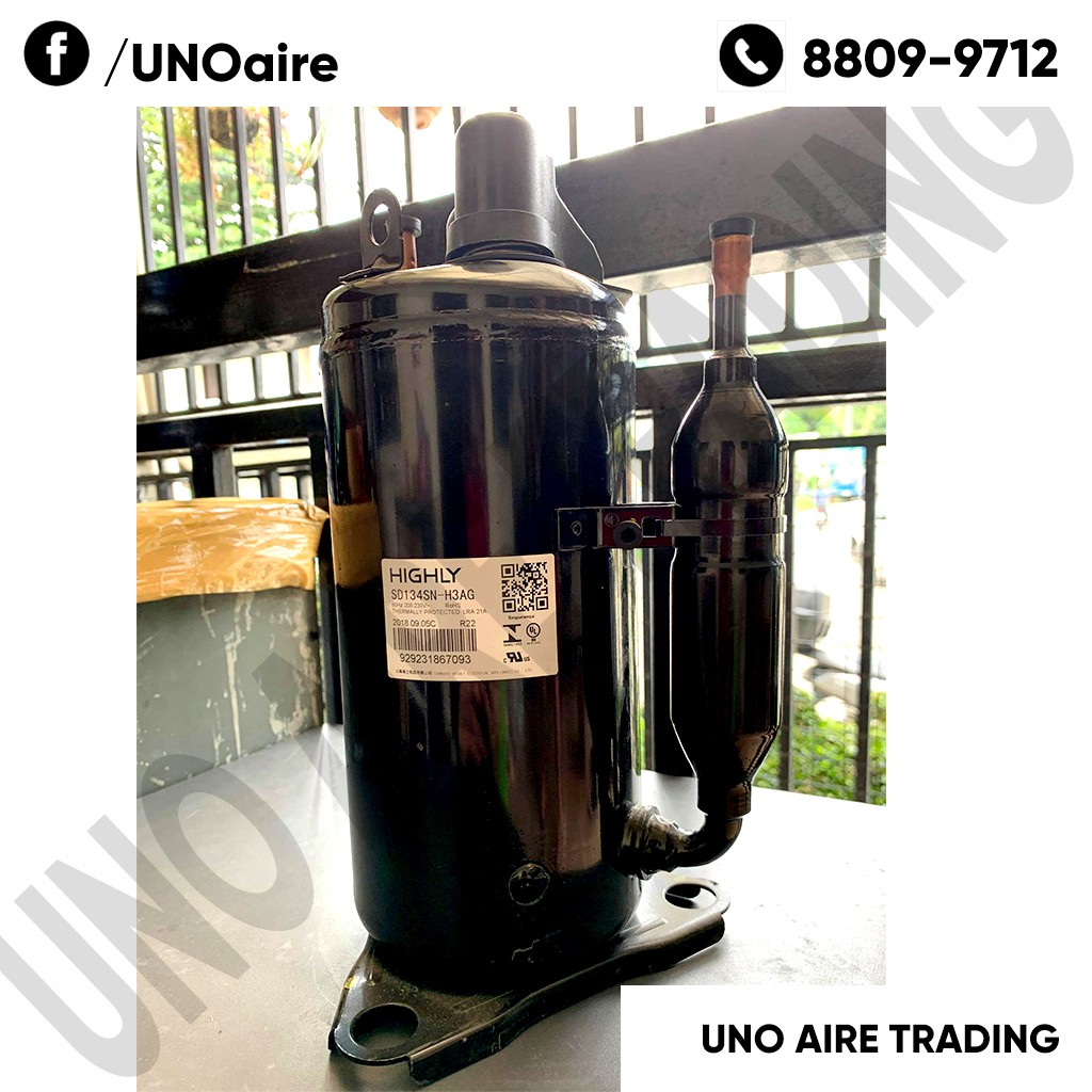 Aircon compressor window deals type