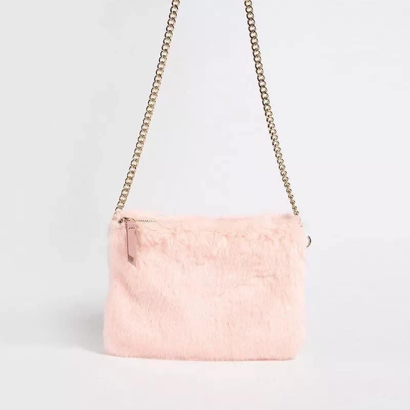 Forever 21 fur store sling bag