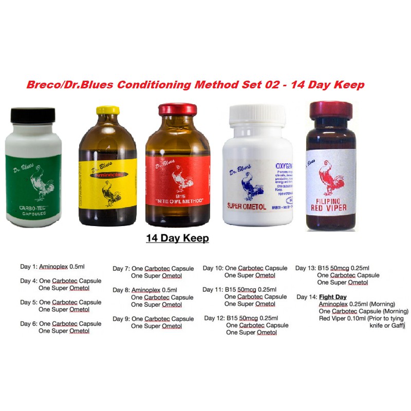 Breco/Dr.Blues Conditioning Method Set 02 - 14 Day Keep | Shopee ...