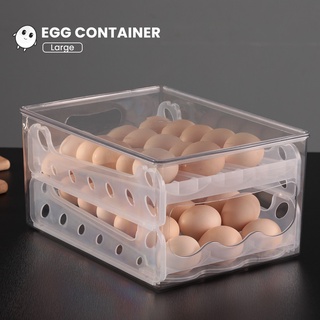 Egg Holder For Refrigerator Drawer Fridge Egg Drawer Organizer Fridge Egg  Holder Egg Trays For Refrigerator Egg Container - Temu Philippines