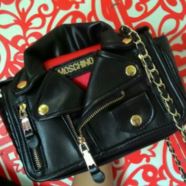 Moschino Biker Jacket Bag