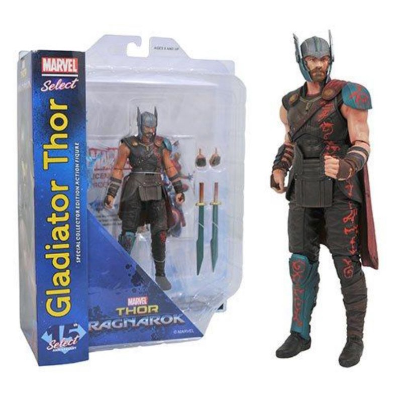 (like New Full Box) Genuine Marvel Seect Thor Ragnarok) Model | Shopee ...