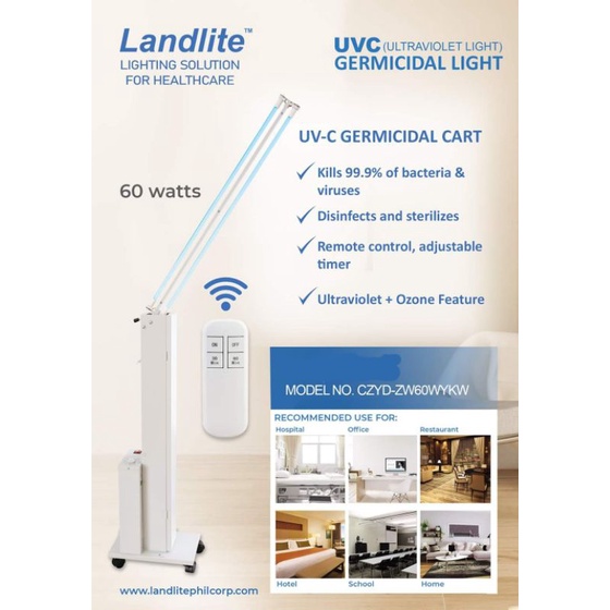 Landlite uv deals light