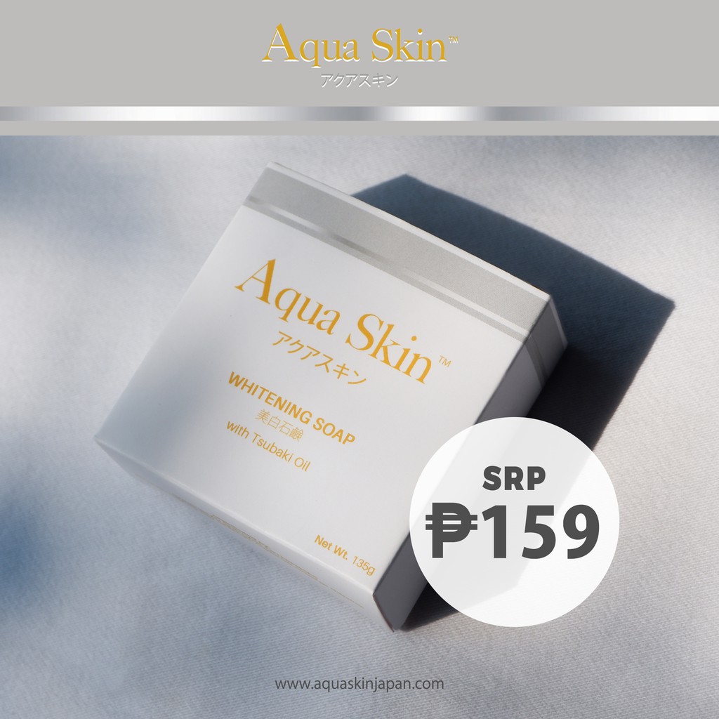 Aqua Skin Whitening Soap Shopee Philippines