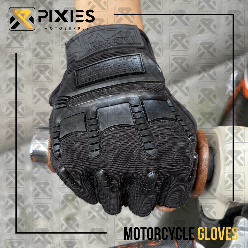 Mechanikwear Bicycle Half Finger Motorcycle Gloves Motor Gloves