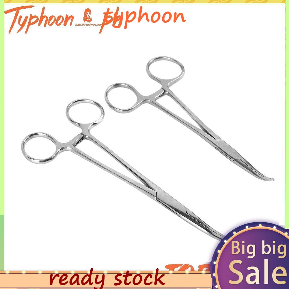 Typhoon Stainless Steel Fish Hook Remover Curved Tip Clamps