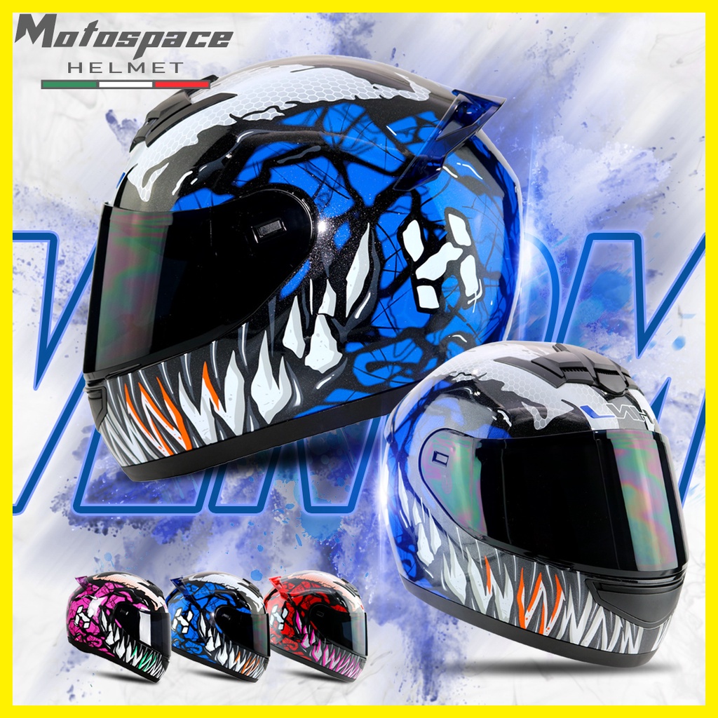 kyt helmet full face Motospace Venom Helmet Full Face Motorcycle