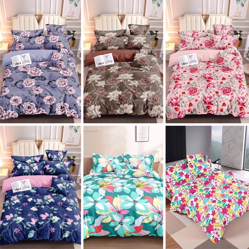 3in1 Canadian Bedsheet (fullgarterized) with 2pcs. Zippered Pillow Case