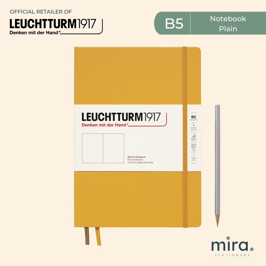 Leuchtturm1917 Edition 120g Carnet A5 Sage Blanco