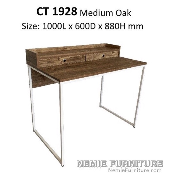 Study Table with drawer and shelf ct1928 Shopee Philippines