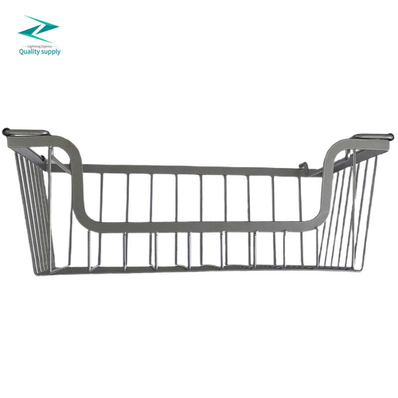 ern Farmhouse Metal Wire Household Stackable Storage Organizer Bin