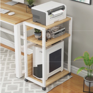 Pc tower deals side table