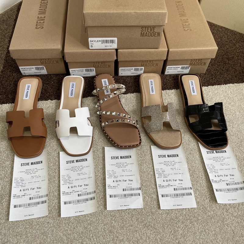 Hermes sandals best sale steve madden