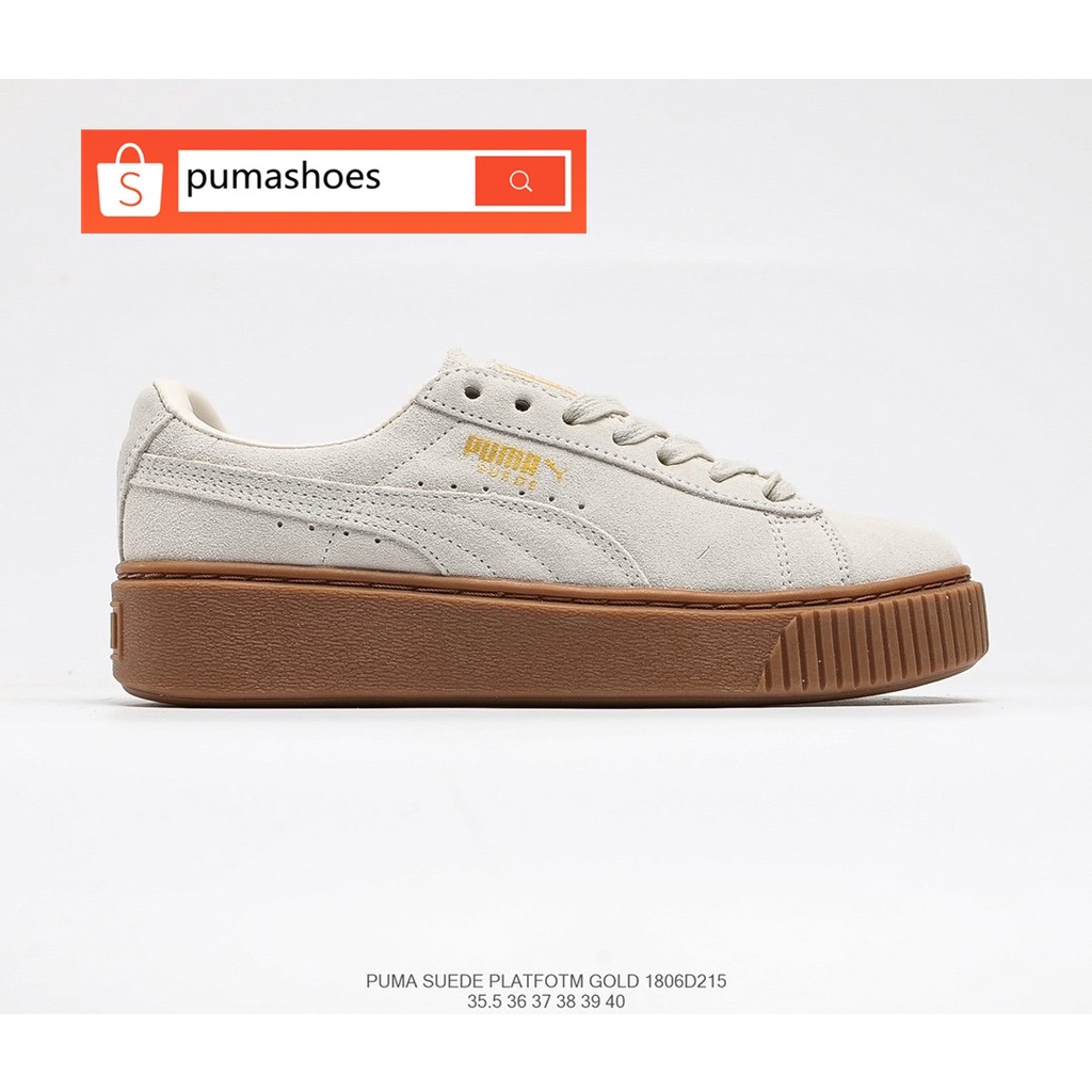 Puma suede store platform bubble marshmallow