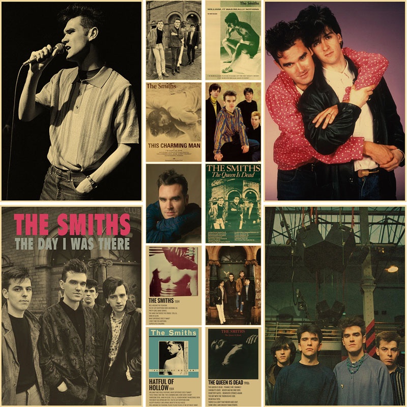 Vintage Rock Band The Smiths Posters and Prints Kraft Paper Wall ...